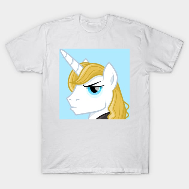 Prince Blueblood portrait T-Shirt by CloudyGlow